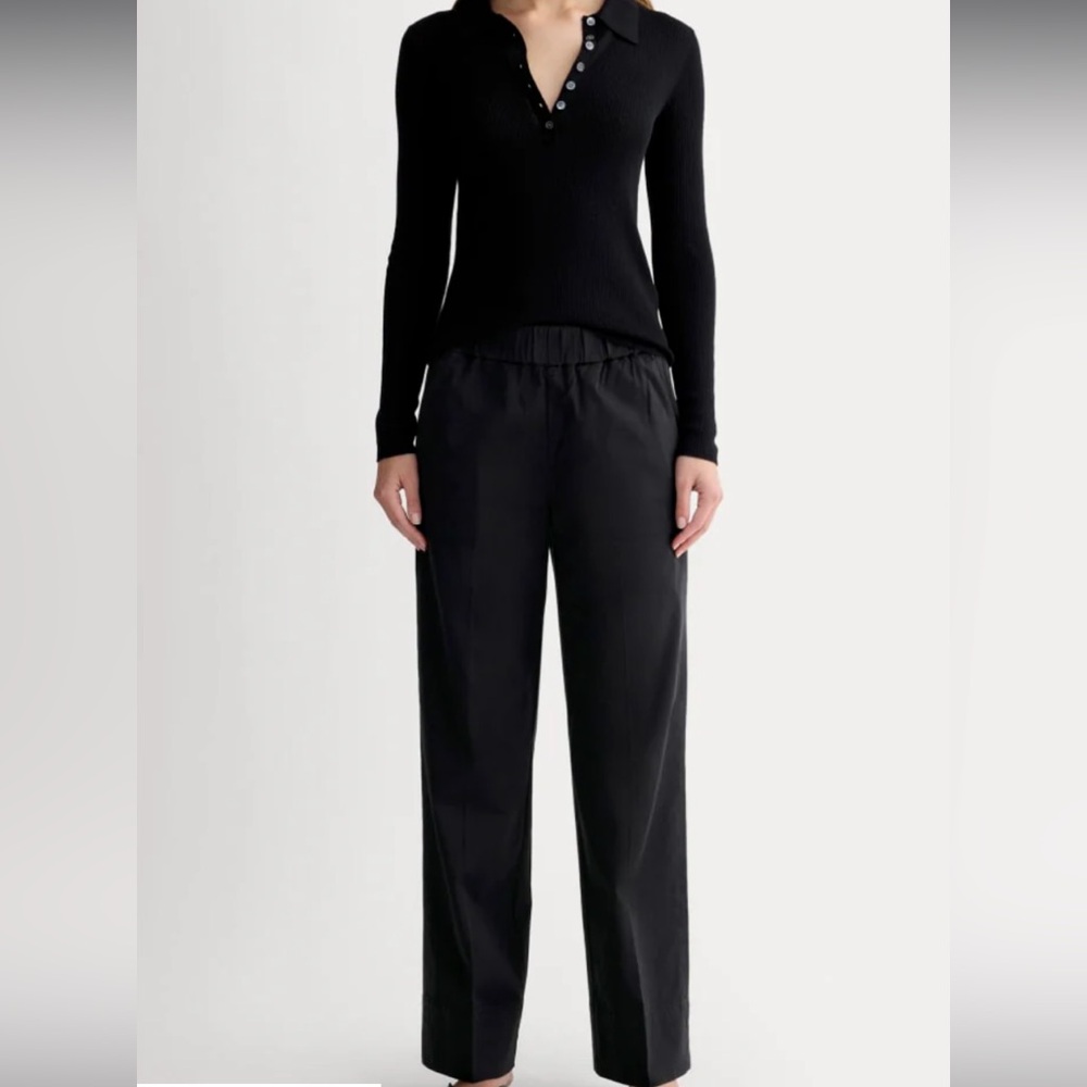 Everlane The Easy Pant Black Women's Trousers